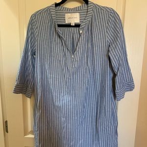 Amour Vert striped tunic dress